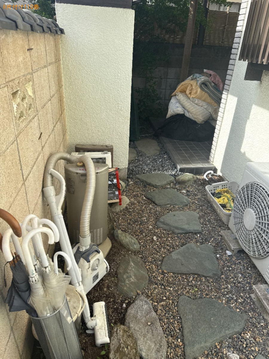庭石、布団、自転車、ヒーター、一般ごみ等の回収・処分ご依頼