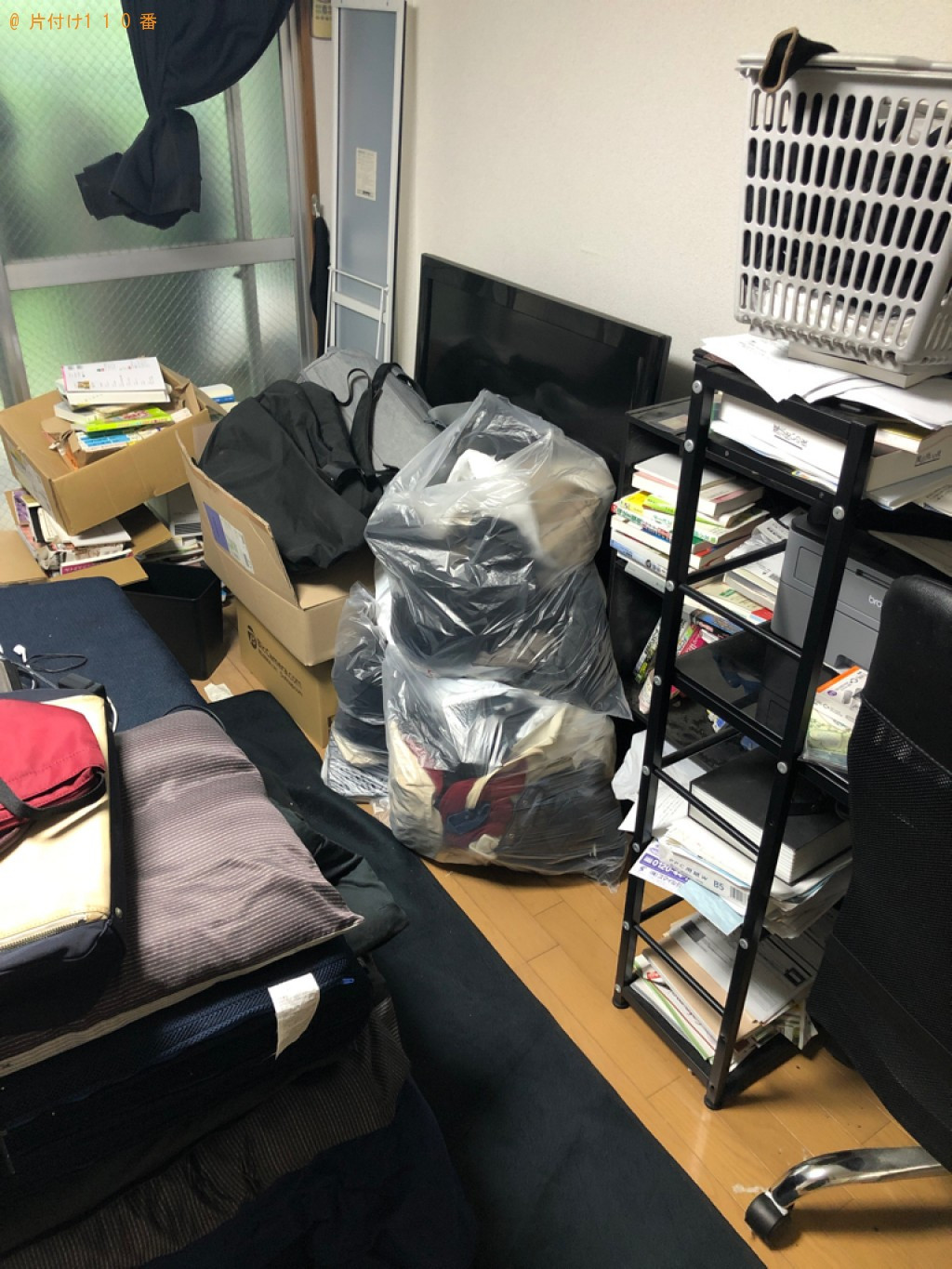 一般ごみの回収と整理整頓作業ご依頼　お客様の声