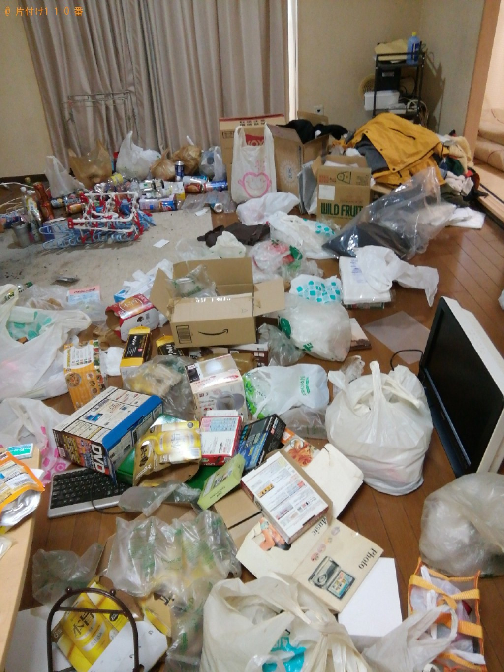 冷蔵庫、洗濯機、テレビ、布団、一般ごみ等の回収・処分ご依頼