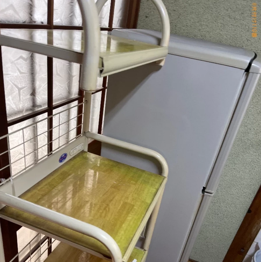 冷蔵庫、洗濯機、こたつ、タンス、食器棚、ラック、下駄箱等の回収