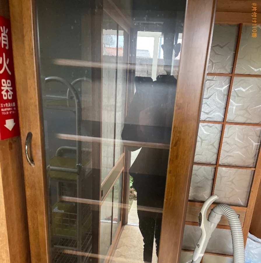 冷蔵庫、洗濯機、こたつ、タンス、食器棚、ラック、下駄箱等の回収