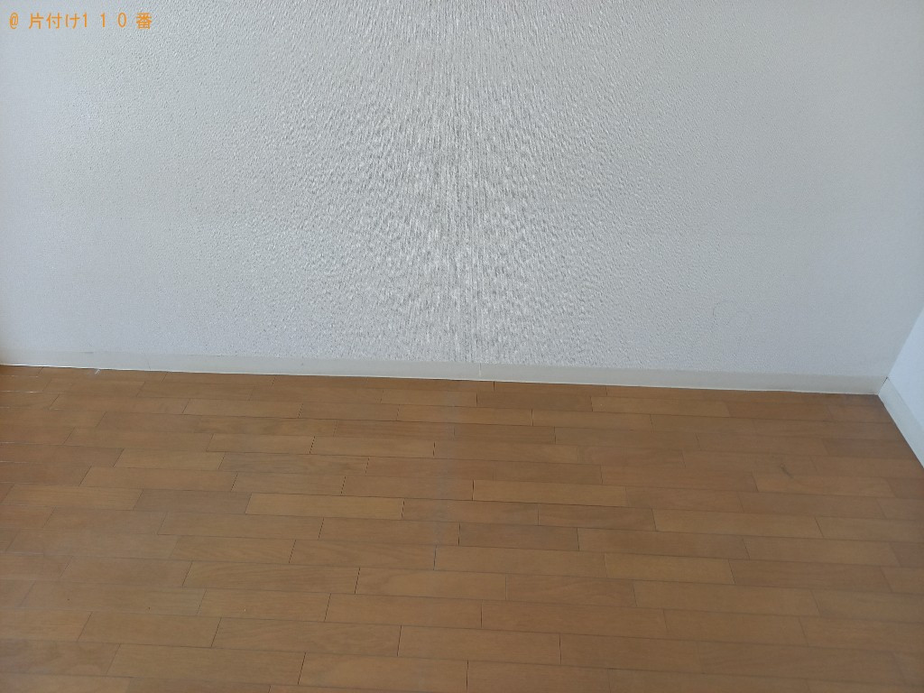 マットレス付きシングルベッドの回収・処分ご依頼 お客様の声