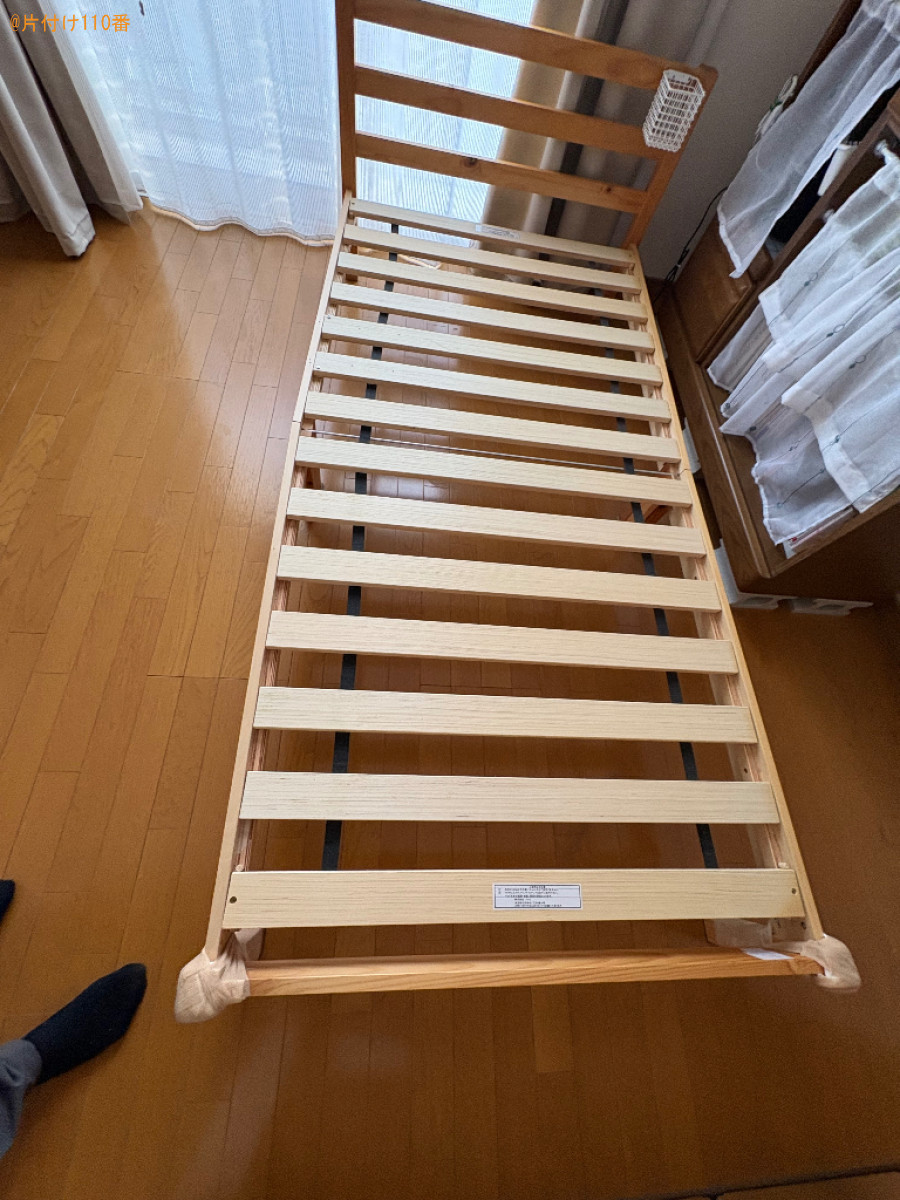 シングルベッドマットレスの回収・処分ご依頼　お客様の声